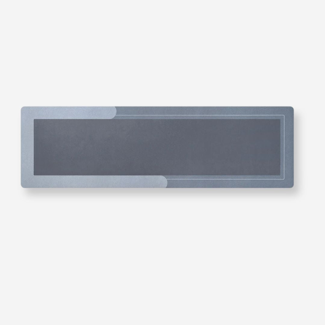 Magic Kitchen Mat placed lengthwise in front of a kitchen sink